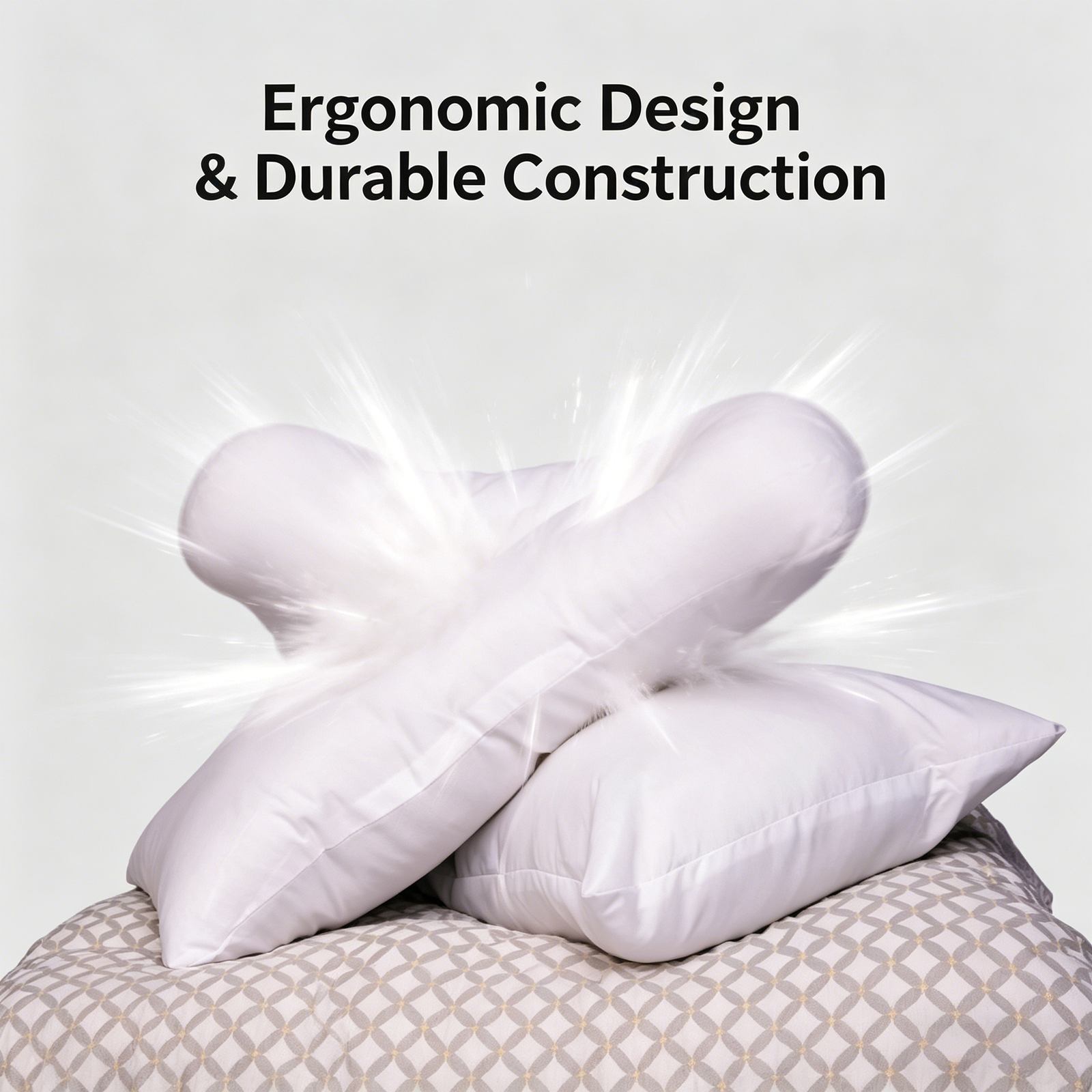Grace Foam Pair Of High Quality Fiber Pillows | COMFOAM UGANDA Ecommerce